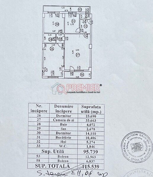 Metrou Eroii Revolutiei, Giurgiului 3 camere mobilat utilat